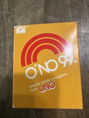 Vintage & Rare 1980 O'NO ONO 99 From UNO Family IGI Card Game - New Open Box
